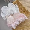 Accesorios para el Cabello de Bebé para Niñas Adornos para la Cabeza Banda para el Cabello de Bebé Princesa Lindo Lazo Grande Estilo Occidental Encaje Sombrero para Fontanela Accesorios para el Cabello