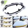 Para Volkswagen Golf Golf7 7.5 GTI Touran Luz de señal de giro de flujo de agua para espejo retrovisor LED
