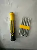Kit de Chaves de Fenda 12 em 1 com Phillips, Torx, Triângulo, Fenda Reta, Ponta Dupla para Uso Doméstico