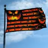 Especializado en Comercio Exterior, Banderas de Halloween, Banderas de Calabaza Espantapájaros Calavera, Banderas de Poliéster Pintadas con Spray por Ambos Lados, Personalizadas para Amazon