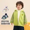 Kaka Panda Abrigo de Invierno para Niñas Chaqueta de Forro Polar y Algodón para Niños Top de Invierno para Niños Ropa de Bebé Ropa para Niños Pequeños