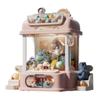 Taodudu controle remoto garra boneca grande brinquedo infantil clipe mini boneca máquina de girar ovos pequena máquina de diversão presente para bebê