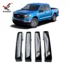 Adequado para Ford 21-22 F150 Exterior Modificado Capa Protetora de Fibra de Carbono para Porta Acessórios de Acabamento de Maçaneta Especial