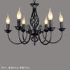 Lustre de Velas Estilo Americano Iluminação Simples Retrô Fabricante Atacadista Venda Direta Estilo Vintage Lustre para Casa Sala de Jantar Quarto