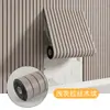 Pegatinas de pared impermeables autoadhesivas 3D al por mayor transfronterizas para renovación de sala de estar, papel tapiz decorativo de pared de fondo, pegatinas de pared imitación celosía