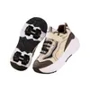 Zapatos para Niñas 2026 Primavera y Otoño Modelo Nuevo Zapatos Deportivos para Niños con Superficie de Cuero para Niñas Mayores, Zapatos Tipo Papá de Suela Blanda para Estudiantes
