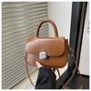 Bolsa Quadrada Pequena Popular Deste Ano para Mulheres 2025 Nova Bolsa Simples de Alta Qualidade Moda para o Dia a Dia Bolsa Transversal de Ombro Único
