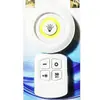 Luz Nocturna Controlada por Mando a Distancia con Pila Seca, Foco Decorativo para Gabinete de Vino, Luz Táctil LED, Luz Inalámbrica para Mesita de Noche, No Eléctrica