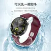 Adequado para Relógio Huawei Gt4/5 Pulseira de Silicone Monocromática Fivela Invertida Pulseira de Pulso de Silicone Fivela de 18mm Pulseira de Relógio de Silicone