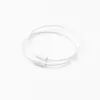 Anillo de Cuerda de Acero Color Caramelo Accesorios para Llavero DIY Estilo Girly Ins Etiqueta Colgante para Llavero