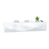 Balcão de Recepção Pintado pela Empresa, Balcão de Recepção de Forma Especial Elegante e Simples, Balcão de Atendimento, Mesa Criativa de Caixa de Boas-Vindas