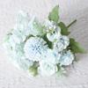 Flor artificial de 7 cabezas, crisantemo, flor mixta, hortensia, diente de león, flor pequeña, decoración para el hogar, sala de estar, hotel, boda, picnic.