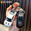 Chaveiro pingente de carro esportivo Huili pingente para bolsa de carro modelo chaveiro liga metálica brinquedo pequeno presente pequeno atacado