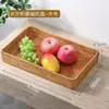 Vietnam Hecho a Mano Puro Hogareño Redondo Plano Tejido de Ratán Cesta para Guardar Tamales Cesta Plato de Fruta para Sala de Estar Caja Hueca Tejida