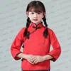 Mulher rural menina de vila roupas infantis estampa floral clássico country A Qingsao vestuário colheita de chá casamenteira Tie Mei agricultor