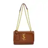 Bolso Cruzado de Hombro con Cadena de Letras Estilo Nuevo 2026, Bolso Cuadrado Pequeño de Alta Gama, Bolso de Charol Brillante para Axila para Mujer