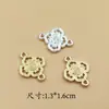 Colgante Pequeño de Aleación Básica (Se vende por peso) Accesorios para Pasador de Pelo Estilo Antiguo DIY Material de Colgante de Borla de Aleación