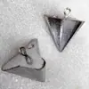 Chumbada de Chumbo em Formato de Cone, Pingente Triangular com Argola, Chumbada Piramidal, Chumbada de Chumbo Piramidal Triangular, Anti-Deriva, Anti-Enrosco, Peso de Chumbo para Vara de Pesca Marítima