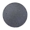 Malla perforada redonda de plástico con base impermeable para drenaje en el fondo de macetas con un diámetro de 4,5 cm y 7,5 cm