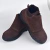 Sapatos de proteção de couro de camurça de cor Cong sapatos de segurança anti-esmagamento anti-perfuração resistente a óleo antiderrapante proteção de isolamento