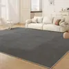 Alfombra para sala de estar 2026 nueva de lujo ligero de alta gama para sofá mesa de centro habitación del hogar dormitorio tapete de piso, lavable, no necesita lavado, engrosada