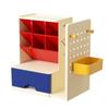 Suporte de Livro de Quadro de Caverna Telescópico Flexível de Oitava Geração Porta-Caneta Inclinado Caixa de Armazenamento de Alto Valor de Cor para Mesa de Estudante de Escritório