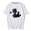Camiseta de Hanako-kun de manga corta para adolescentes, mercancía de anime unisex para estudiantes, camiseta holgada de verano con media manga