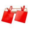 Etiqueta Grande 100*100mm Selo Plástico Descartável Selo de Logística Etiqueta Anti-Roubo Anti-Falsificação Fivela à Prova de Violação