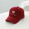 Gorra de béisbol infantil de color oscuro resistente a la suciedad, gorro cálido forrado de polar para bebé de comercio exterior para otoño e invierno, estilo simple para niños y niñas