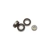 Rodamientos de Bolas de Ranura Profunda No Estándar Personalizados Serie 6200 6204Zz Rs Acero para Eje Baja Velocidad Pequeños Rodamientos para Micro Motores
