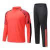 [Tienda de fábrica FeelTime] Traje de entrenamiento de fútbol con media cremallera, chaqueta deportiva de manga larga para hombres y niños