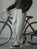 Pantalones Casuales Ligeros de Cintura Elástica con Cordón, Estilo Cimitarra, para Hombre, Novedad Otoño 2025, Transpirables, Amigables con la Piel, Rectos, Holgados