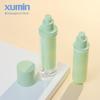 Garrafa a Vácuo Xumin Personalizada com Liner Verde Substituível, Frasco de Creme de Reposição, Frasco de Acrílico para Recarga de Loção