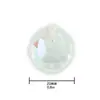 Bola de Iluminación de Cristal de 20 mm Cristal K9 Habitación Dormitorio Cortina de Cuentas para Puerta Accesorios Cortina de Puerta Colgante para Fiesta de Bodas
