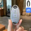 Adecuado para Funda de Llave Nissan Sylphy 14ª Generación Nissan Qashqai Teana Coche X-Trail Tiida Hembra Edificio Lan Jinke Hebilla Carcasa