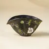 Pedra Negra Tinta Osmanthus Coelho Admirando a Lua Gong Dao Bei Separador de Chá de Cerâmica Gong Caneca para Infusão Conjunto Doméstico de Chá Kung Fu Alto Acabamento Mar de Chá