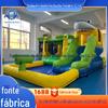 Direto da fábrica de comércio exterior PVC inflável cama saltitante castelo inflável slide diversões inflável slide home