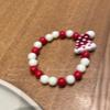 Edición Limitada de Navidad ~ Pulsera Trenzada de Hombre de Jengibre Infantil con Atmósfera Exquisita, Linda y la Más Fácil para Combinar Joyería de Diseño