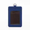 Porta-Crachá de Identificação de PU Porta-Cartão Capa para Cartão Documento Cordão de Funcionário Cordão de Estudante Crachá Escolar Negócios Atacado