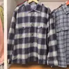 Camisa estilo japonés para primavera y otoño, unisex, con doble bolsillo, manga larga, casual y a la moda, adecuada para usar en ambientes con aire acondicionado, 486615, 488794