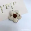 Acessórios de Outono e Inverno, Acessórios Florais de Tecido Feitos à Mão DIY, Acessórios Florais de Cinco Pétalas com Enchimento de Algodão, Laço de Veludo