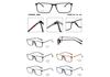 Montura de gafas transfronteriza TR90 para comercio exterior, Europa, América y el Sudeste Asiático, montura de ocio regia, duradera y hermosa, 9629