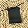 Cartão para Brincos de Tecido Pano Macio de Algodão Cartão de Papel para Embalagem de Brincos Colar Simples Avançado Argola de Cabelo Etiqueta com logo