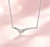 2026 Nuevo Collar de Moissanita con Sonrisa y Fila Única de Pedrería, Temperamento Simple, Versátil para el Trabajo, Moda, Sensación de Lujo, Accesorio para el Cuello