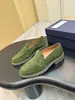 Zapatos Mocasines de Cuero Mate Estilo Británico JMW Cuero Genuino Tacón Grueso Slip-on Suela Gruesa Antideslizante Comercio Exterior Mayoreo