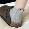 Meias Brancas de Bolinhas para Cachorro Femininas, Estilo Fino de Verão, Estilo Trendy Ins, Algodão Puro, Meias Curtas de Desenho Animado Fofas, Meias de Algodão
