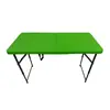 Mesa plegable personalizada transfronteriza para puestos de mercado nocturno, mesa portátil para acampar al aire libre, mesa larga para uso doméstico, escritorio, mesa de comedor