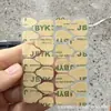 Adesivos de Gel Jelly Coreanos Upgrade Super Aderentes Finos Firmes Adesivos para Nail Art Unhas Usáveis Impermeáveis Papel Kraft Adesivos de Unha Dupla Face