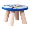 Taburete bajo Taburete hongo Tela Taburete pequeño Madera maciza Taburete para sofá Taburete para mesa de café Hogar Taburete para cambiar zapatos Animal infantil Adulto