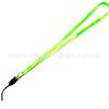 Suministro en stock cordón largo de nailon de 7 MM cordón de poliéster de 7 cm hebilla de inserción dividida prueba fabricante de cordones
